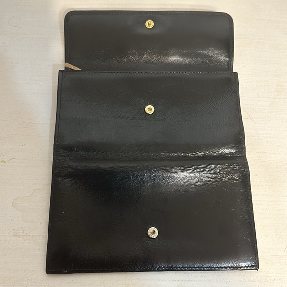 Marc Jacobs Black Bifold Clasp Long Wallet - Picture 5 of 11